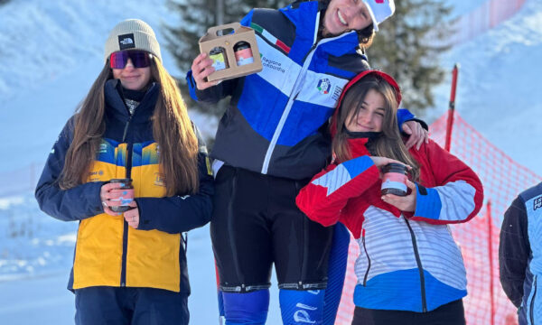 Giorgia Sala prima, Giulia Agazzi terza