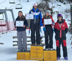 Giorgia Sala prima, Giulia Agazzi seconda classifica Giovani