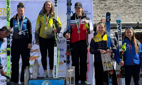 Sofia Parravicini campionessa italiana Giovani nel Super-G